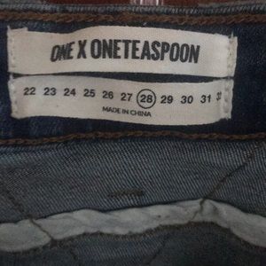 ONE X Teaspoon ripped Jeans